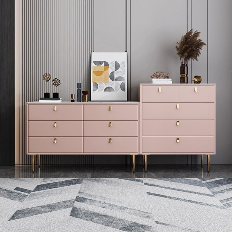 15.6-inch W Storage Chest Classic Glam Dresser with 5/6/7/9 Drawers