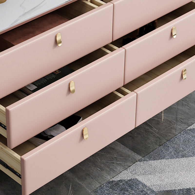 15.6-inch W Storage Chest Classic Glam Dresser with 5/6/7/9 Drawers
